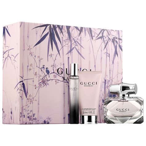 gucci bamboo gift set perfume shop|Gucci bloom gift set.